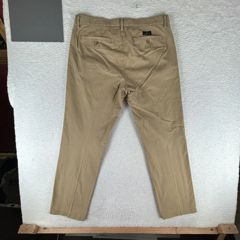 Banana Republic Pants Mens 35x32 Emerson Chino Classic Fit Flat Front